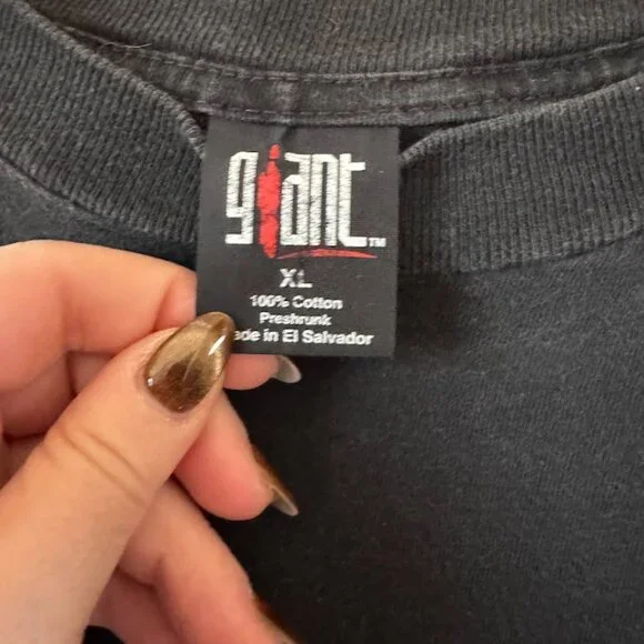 Vintage 1997 Matchbox Twenty T-Shirt | Giant Tag | XL | Black Graphic Tee - Picture 3 of 4